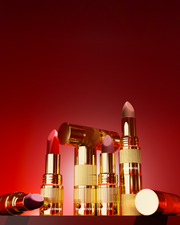 Soft Burnt Matte Makeup Holding Lipstick