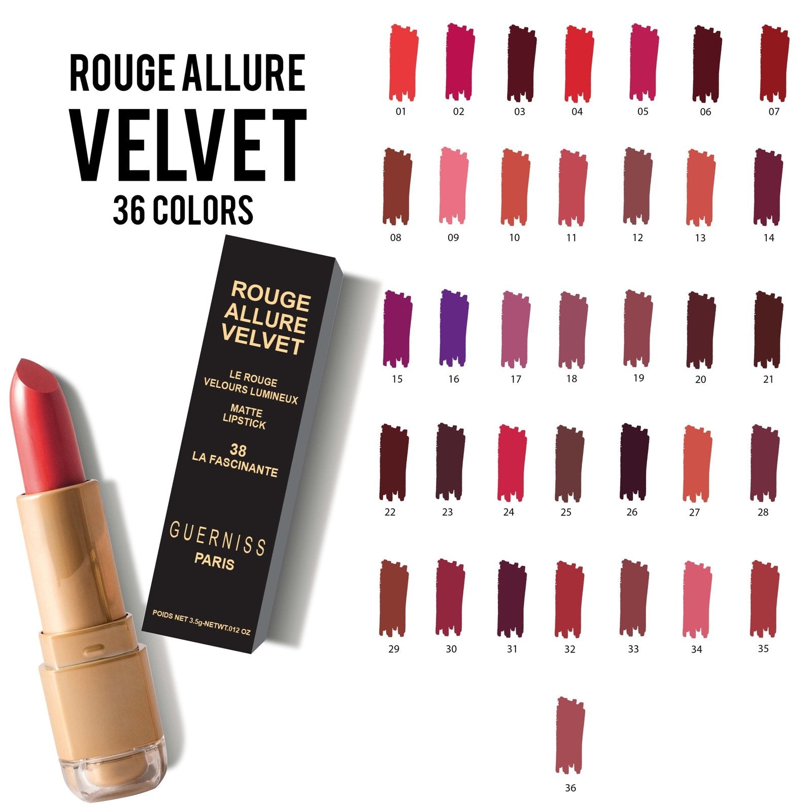 Rouge Allure Velvet Matte Lipstick