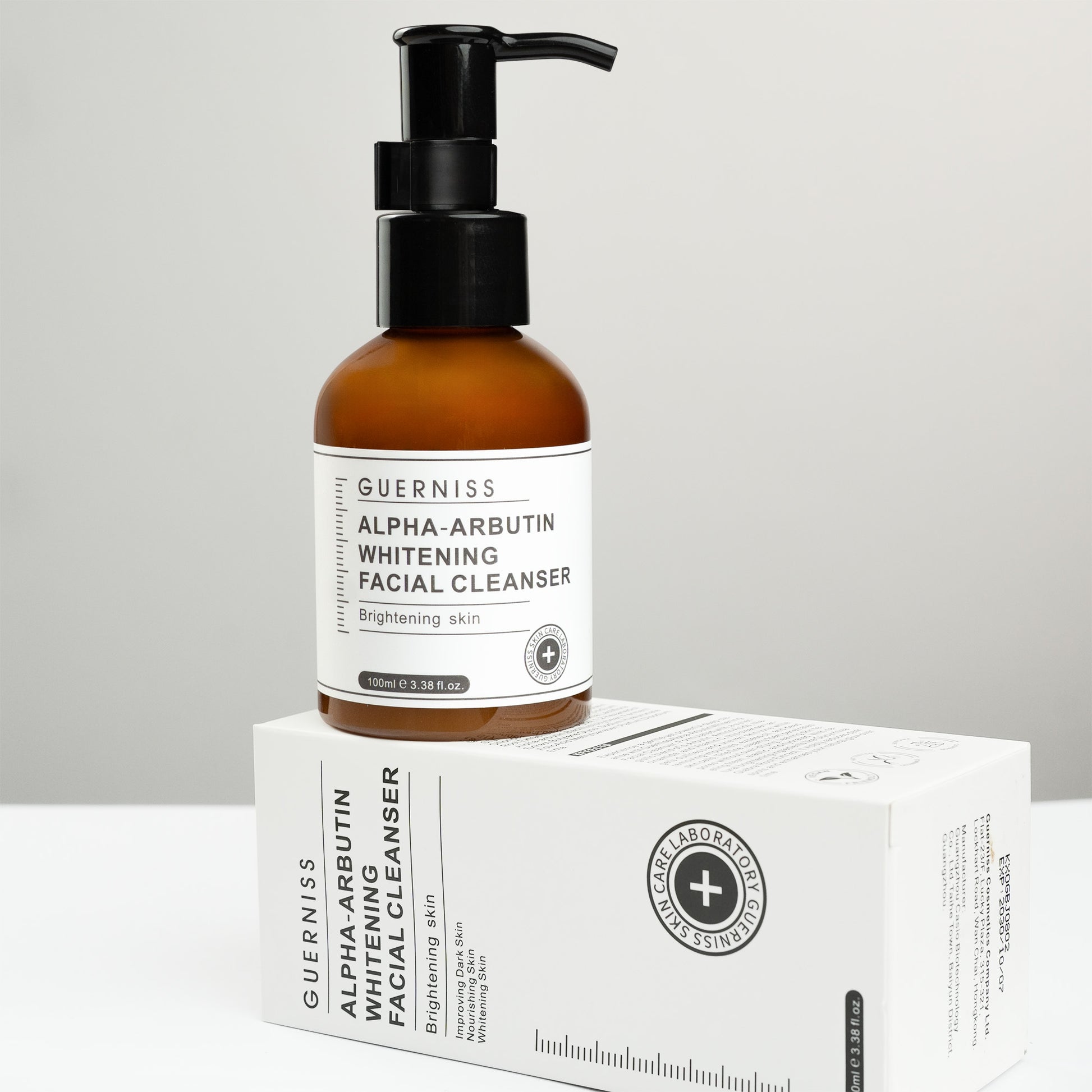 Brightening facial cleanser for dull skin and uneven complexion