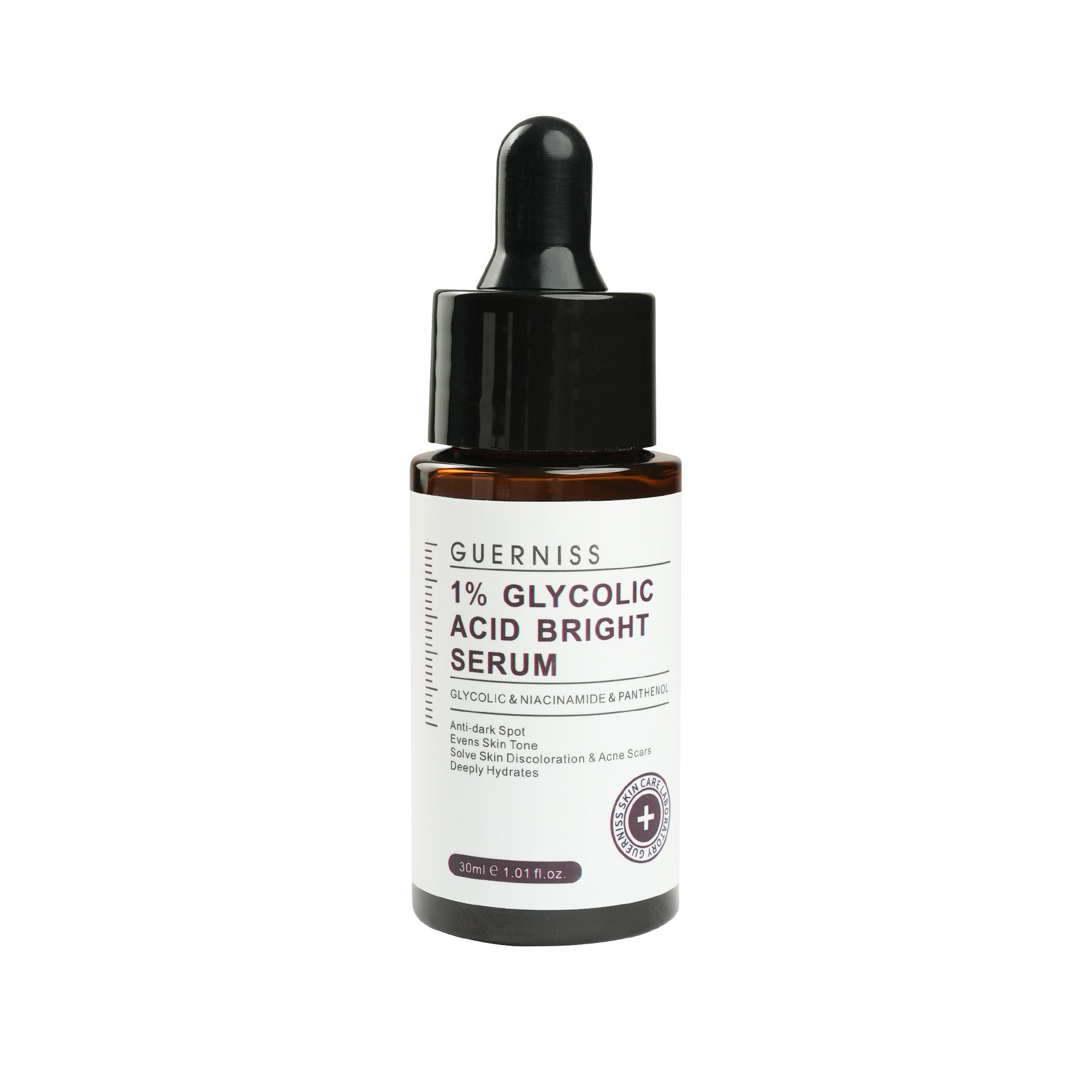 Brightening serum with glycolic acid for clear smooth and radiant skin