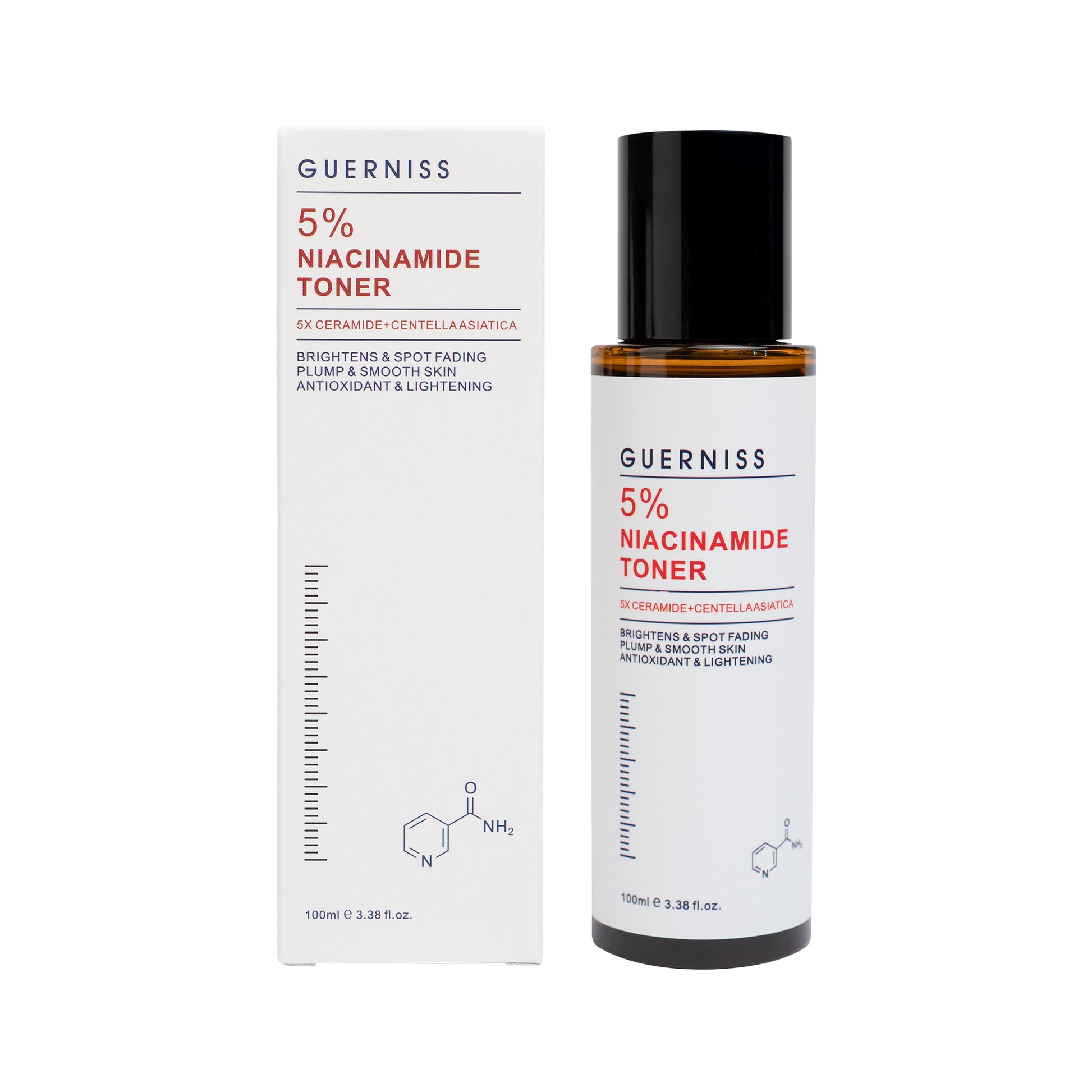 Niacinamide toner with ceramides for smooth, clear, and hydrated skin