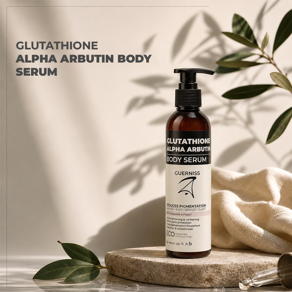 Guerniss Raw Glutathione Alpha Arbutine Body Serum 240ml