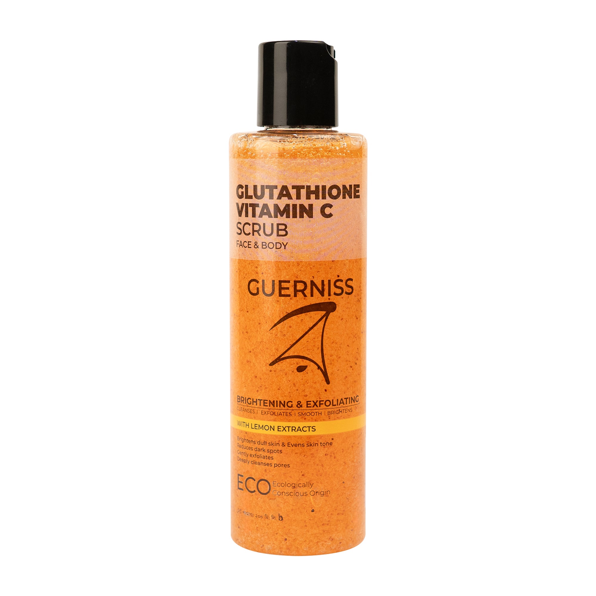 Guerniss Raw Glutathione Vitamin C Body Scrub 200ml