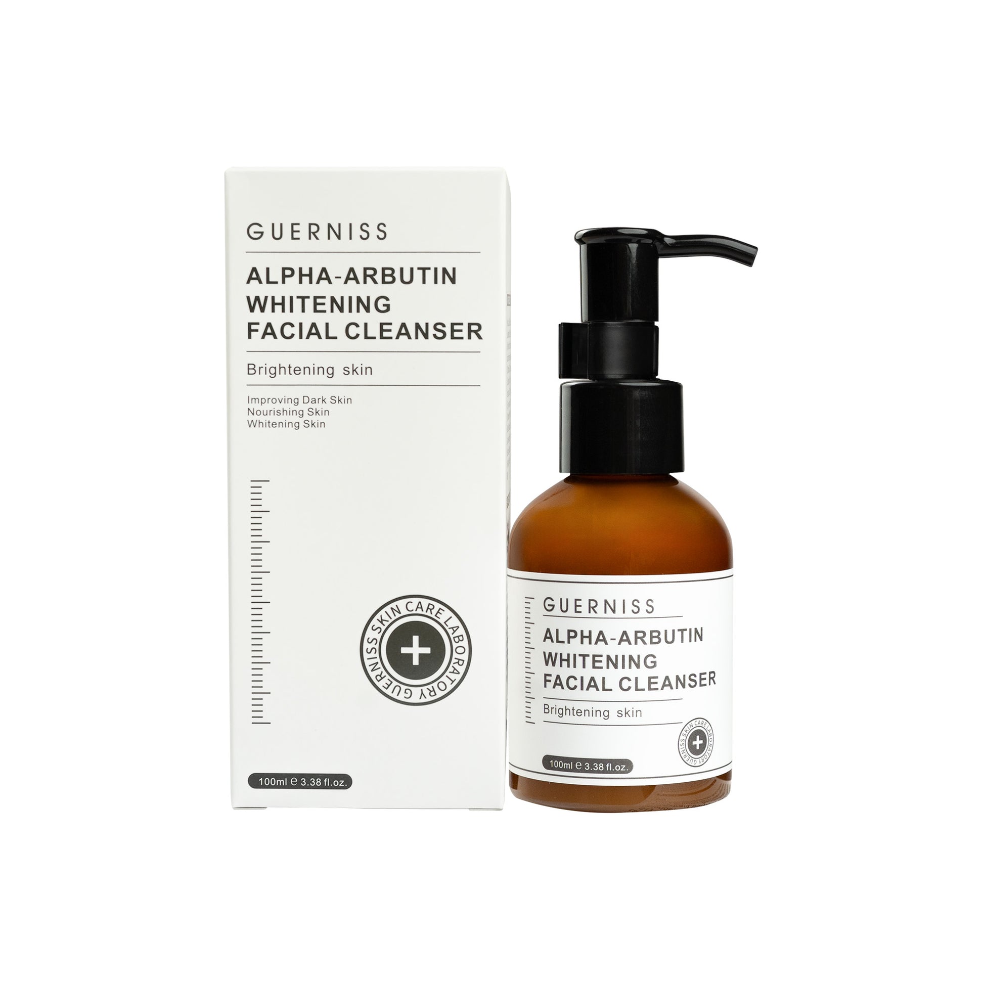 Alpha arbutin face wash for dark spots and glowing skin