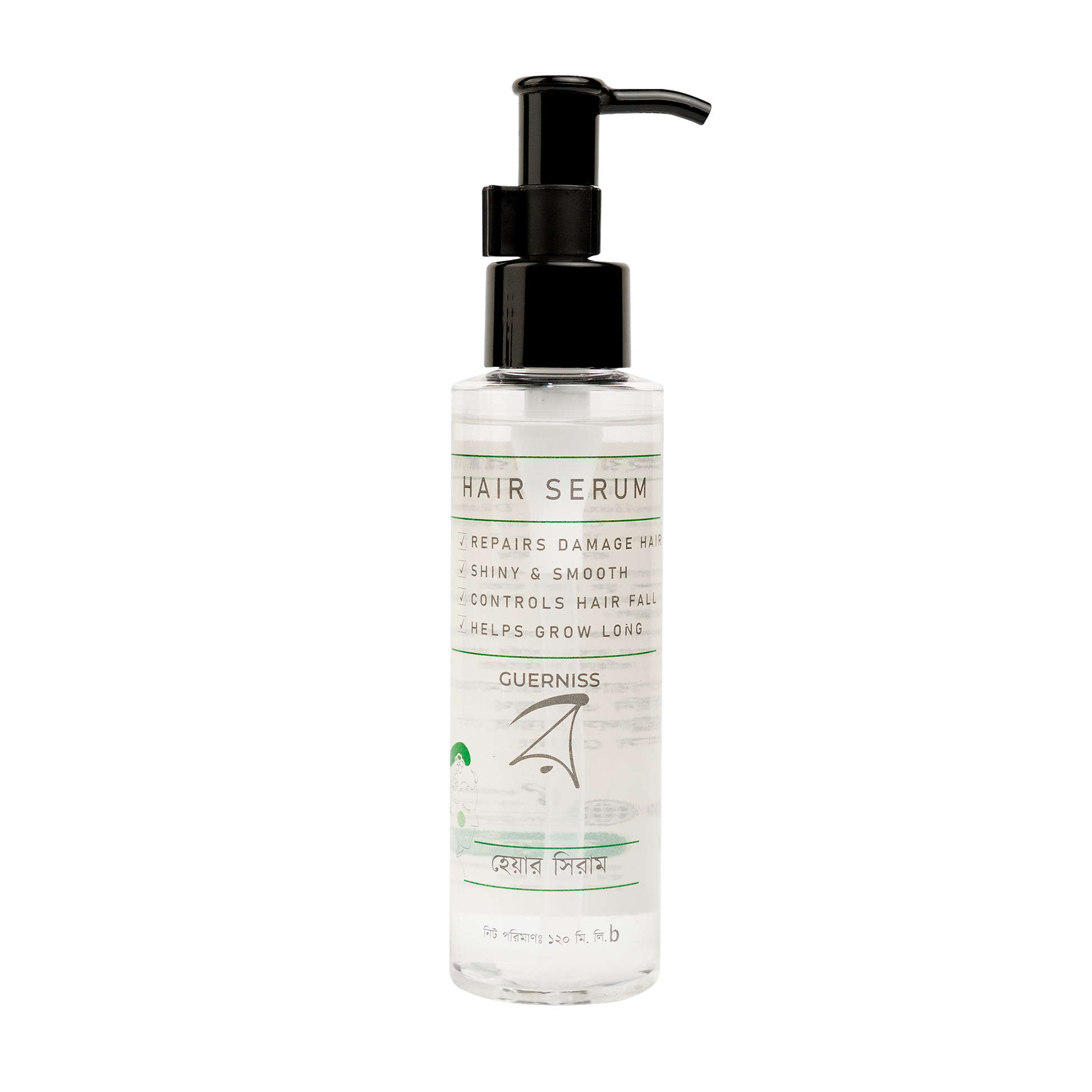 Lightweight hair serum with vitamin E for smooth glossy and soft hair