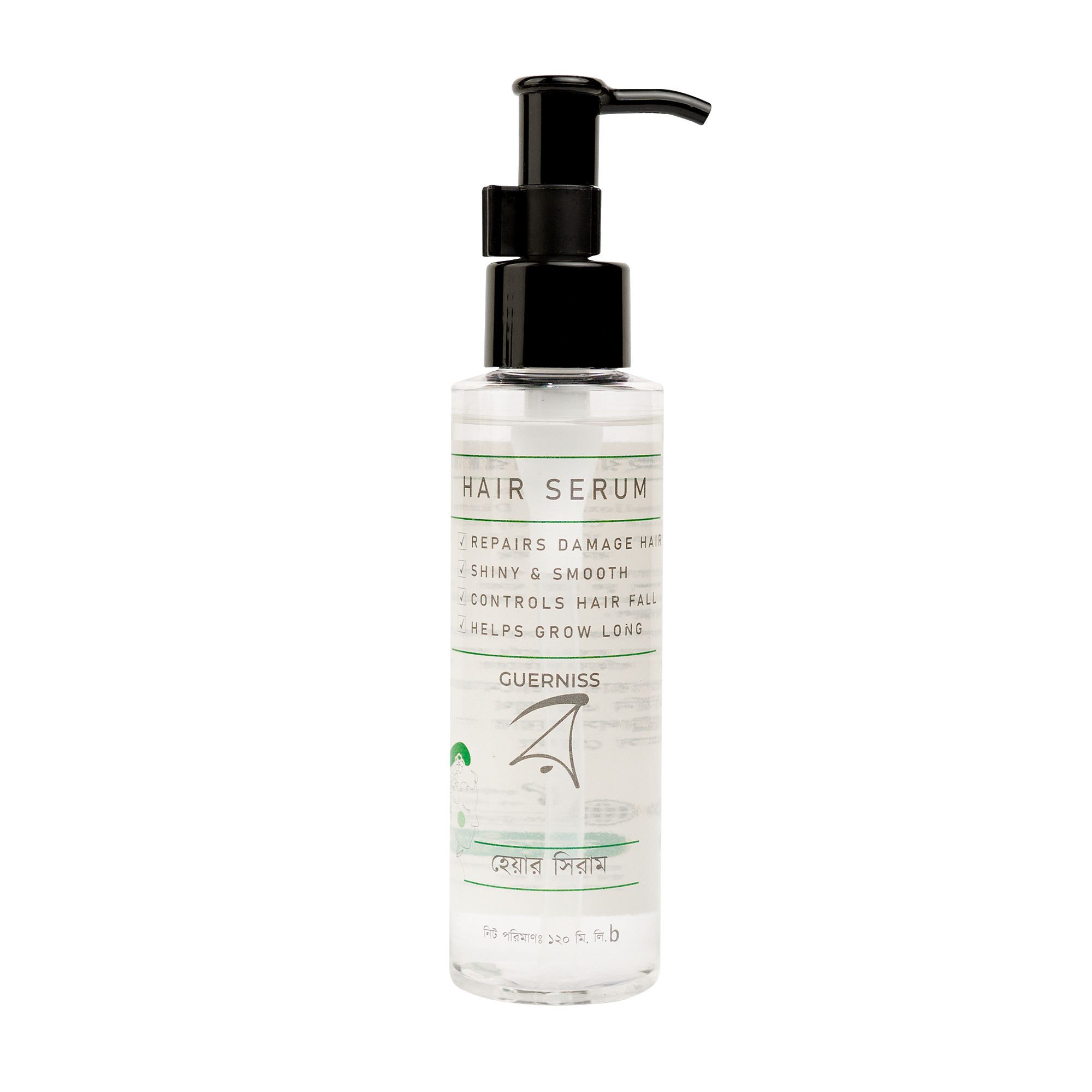Lightweight hair serum with vitamin E for smooth glossy and soft hair