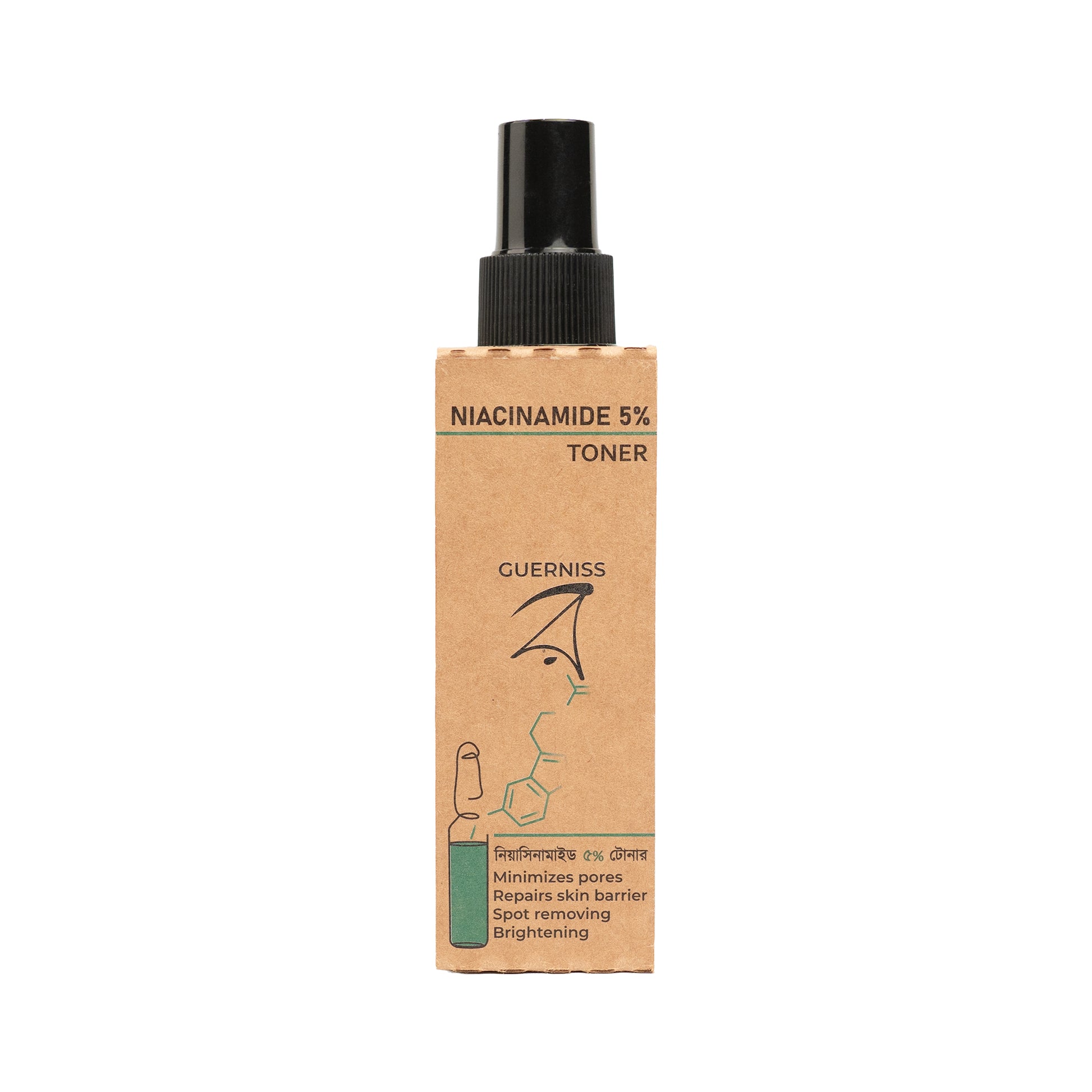 Niacinamide toner for dark spots and even skin tone