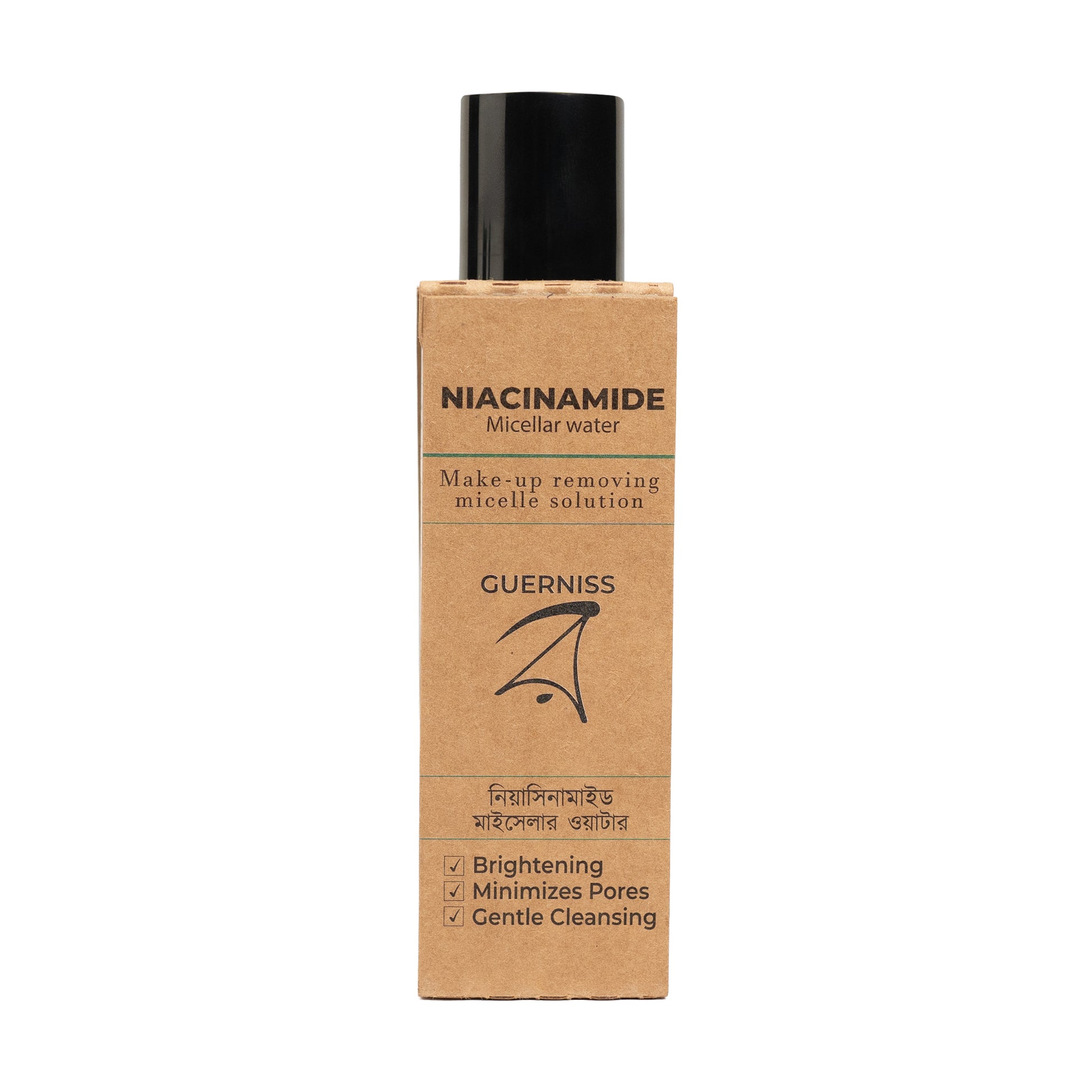 Gentle micellar water with vitamin B3 for fresh clear and glowing skin
