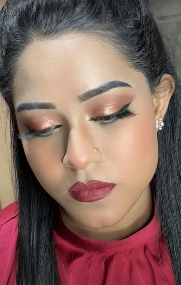 Fox Eye Makeup Look