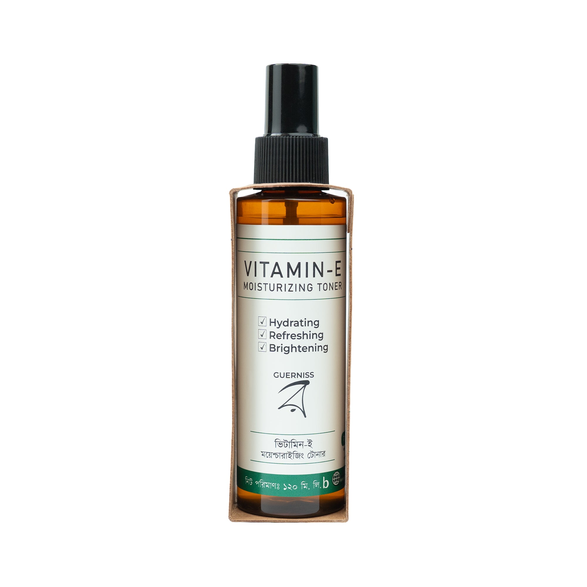 Hydrating facial toner for dry sensitive and normal skin types