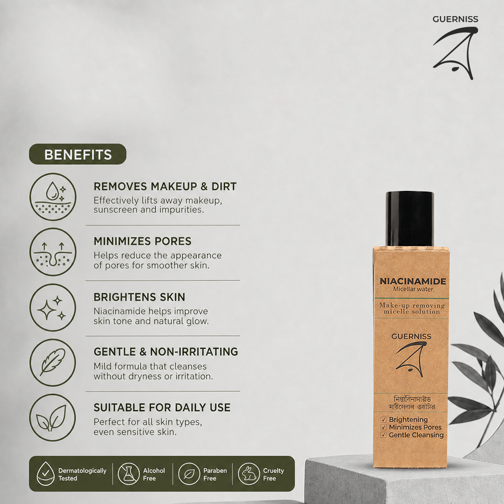 Guerniss Raw Niacinamide Micellar Water