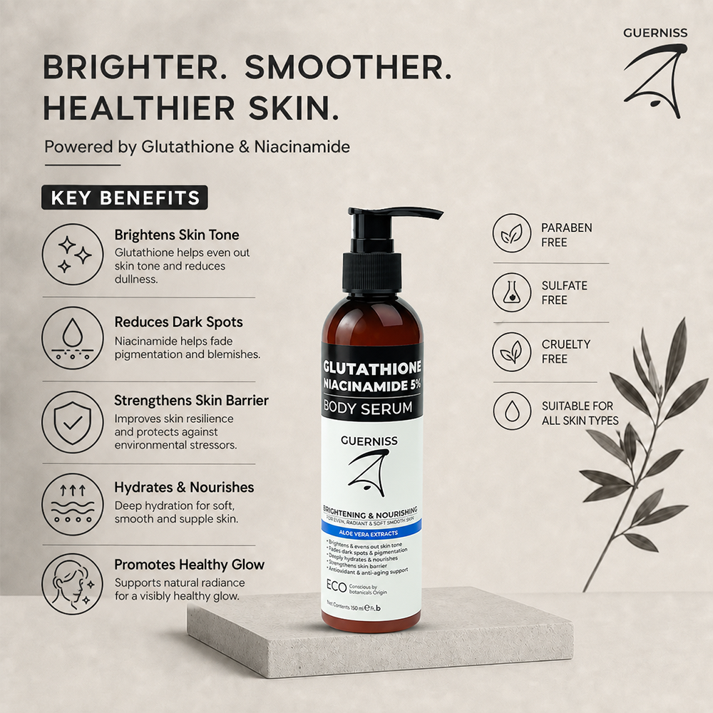 glutathione or niacinamide which is better Ampoule Serum making it ideal for sensitive skin Niacinamide Glutathione Serum 50ml