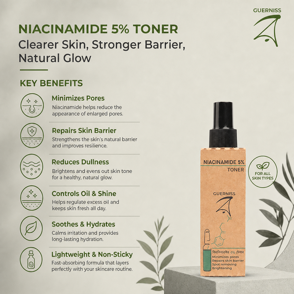 Guerniss Raw Niacinamide 5% Toner